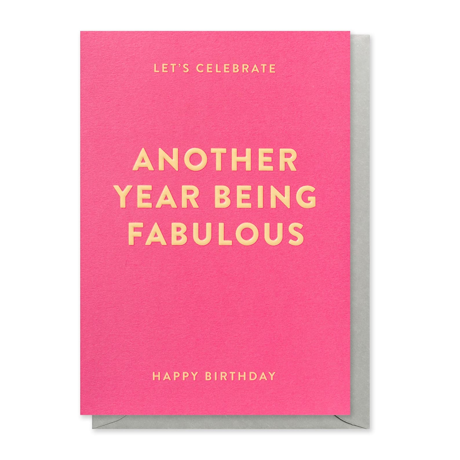 Birthday Card | Another Year Being Fabulous | Lagom Design