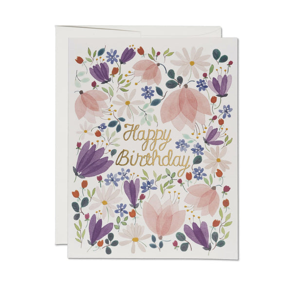 Birthday Card | Birthday Whispers | Red Cap Cards