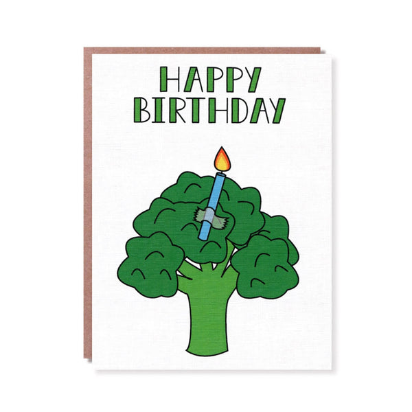 Birthday Card | Broccoli Birthday | Things By Bean