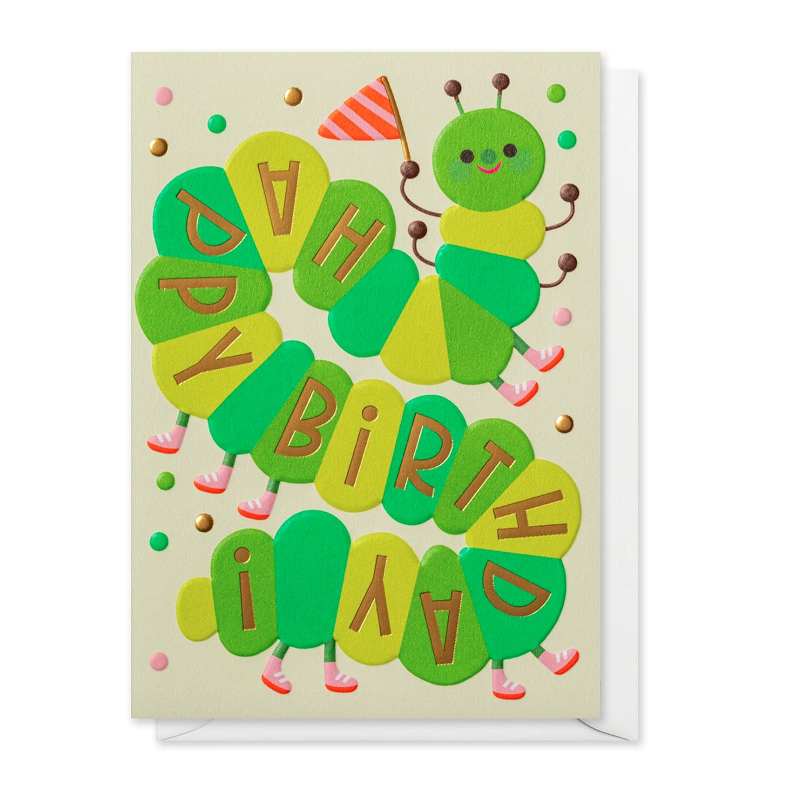 Birthday Card | Happy Birthday Caterpillar | Lagom Design