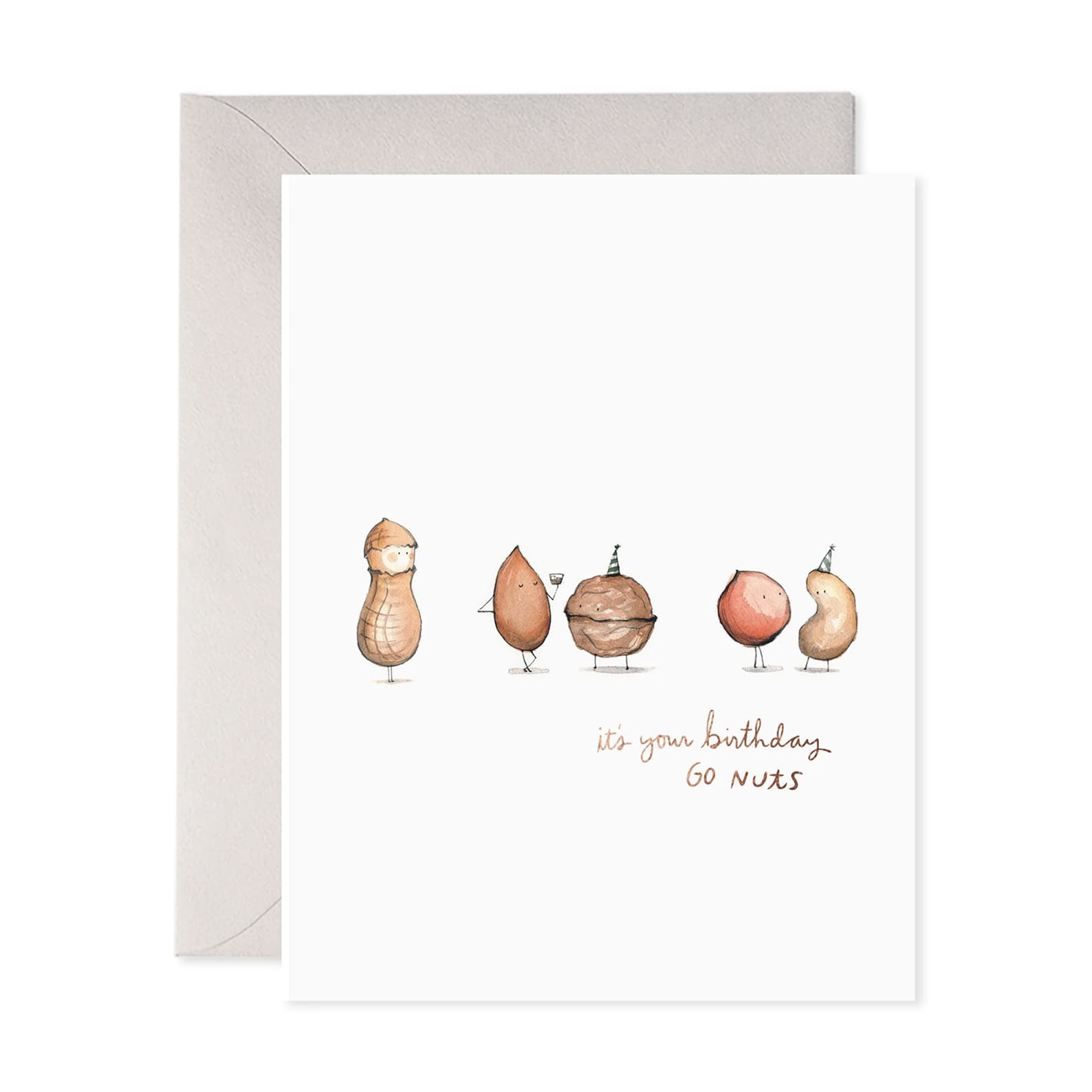 Birthday Card | Go Nuts | E.Frances Paper