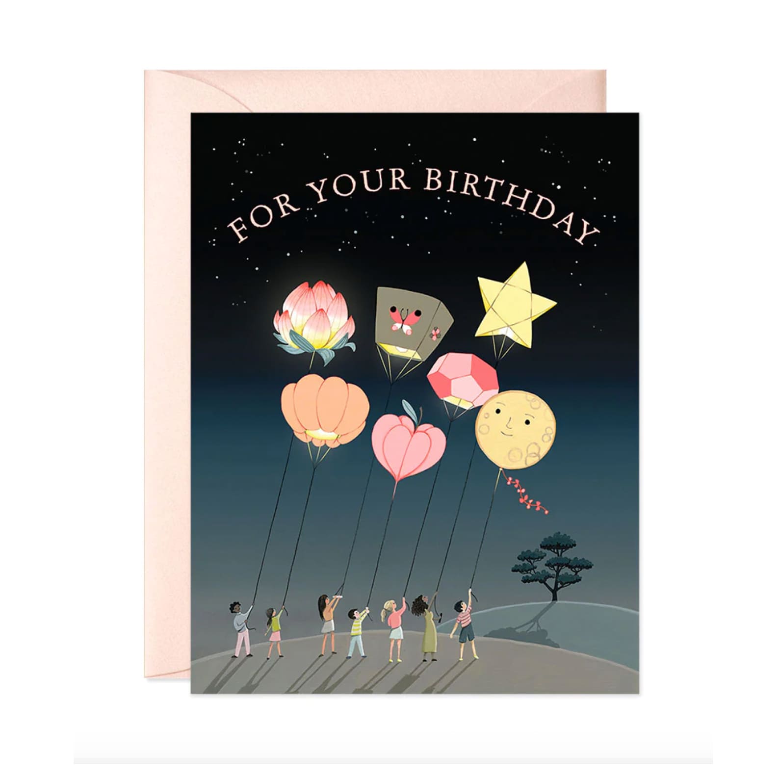 Birthday Card | Lanterns | Joojoo Paper