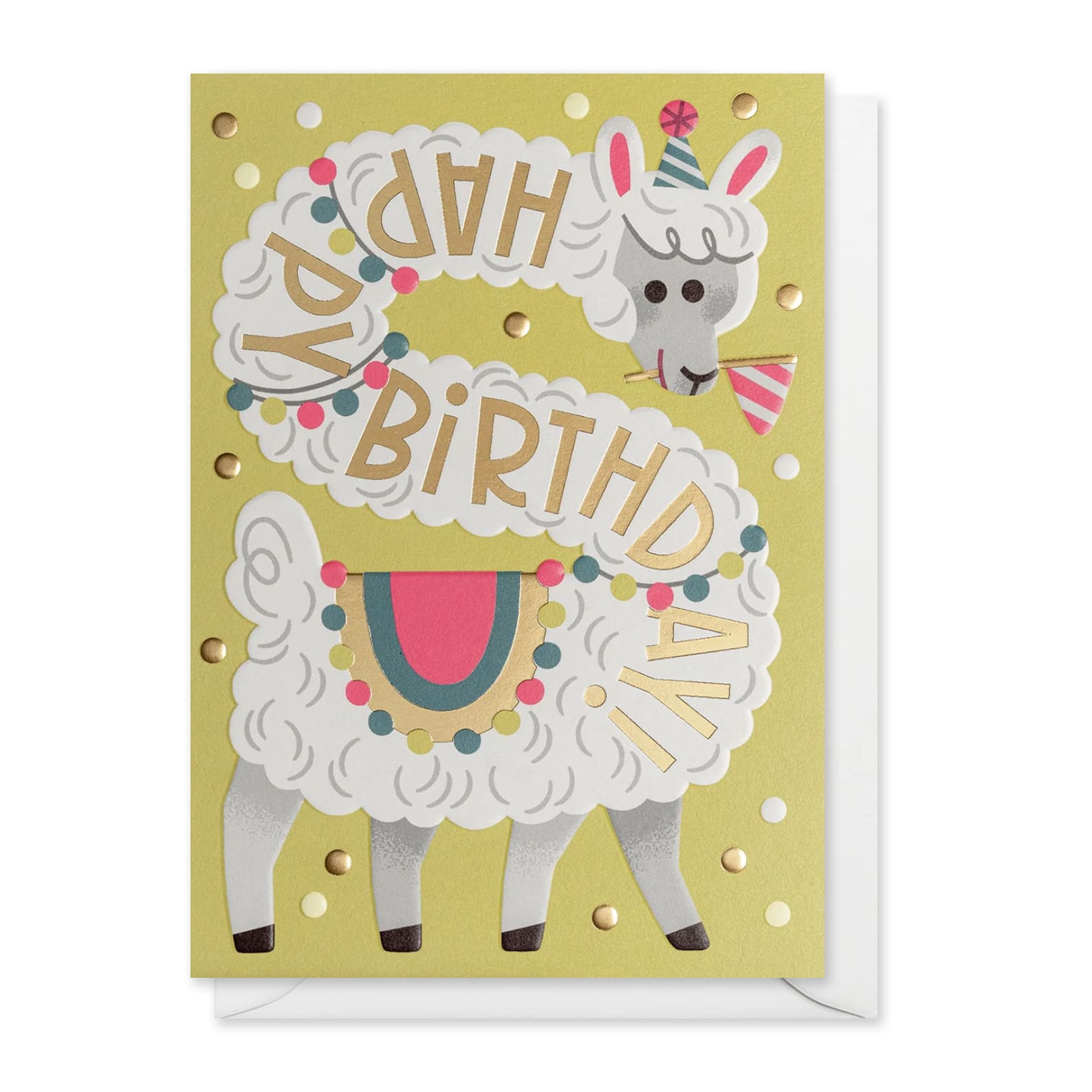 Birthday Card | Happy Birthday Llama | Lagom Design