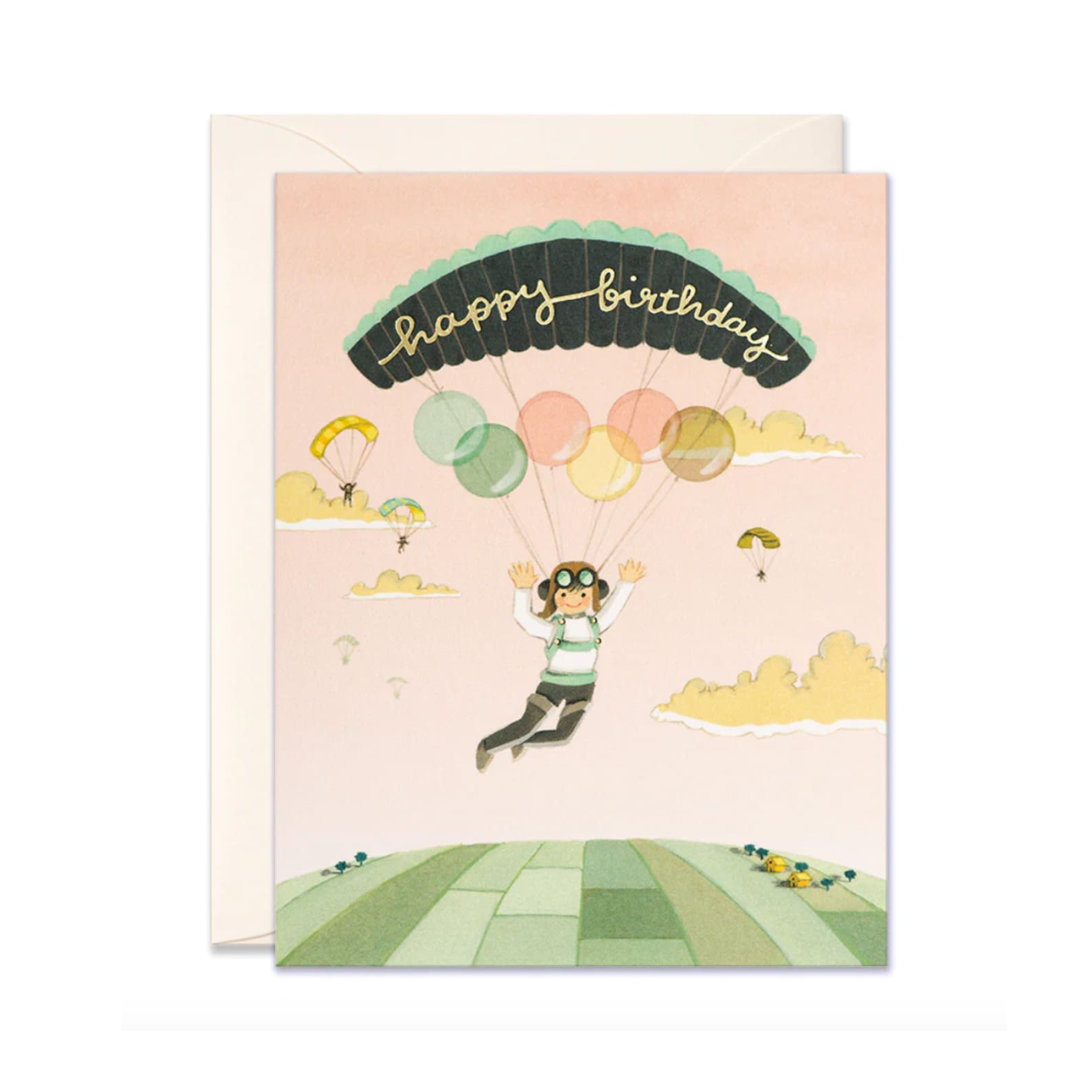 Birthday Card | Paraglider | Joojoo Paper