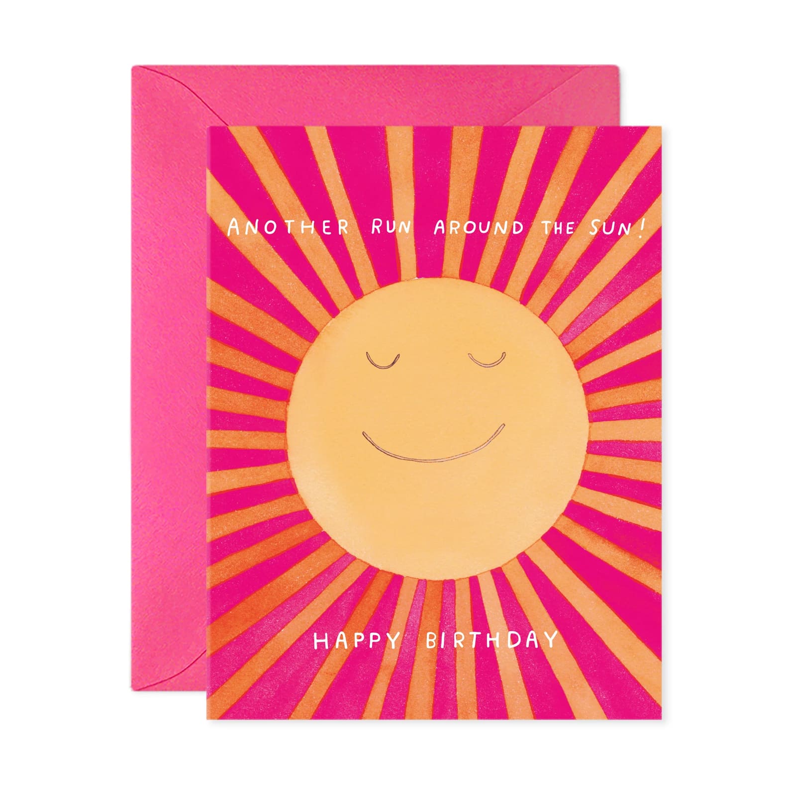 Birthday Card | Run Around The Sun | E.Frances Paper
