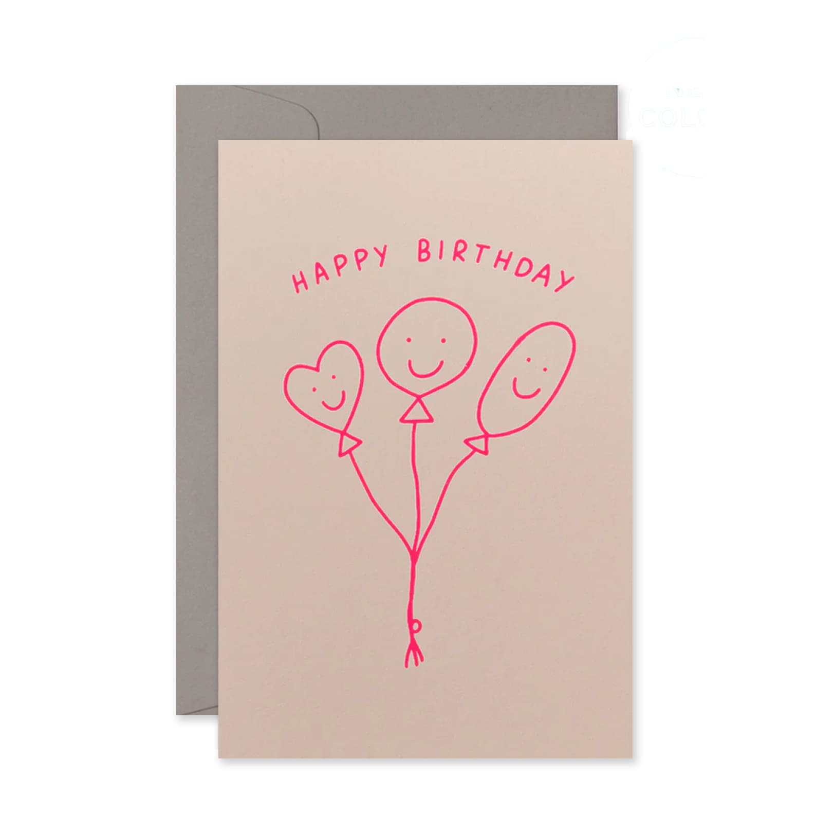 Birthday Card | Smiley Balloons | Me & Amber