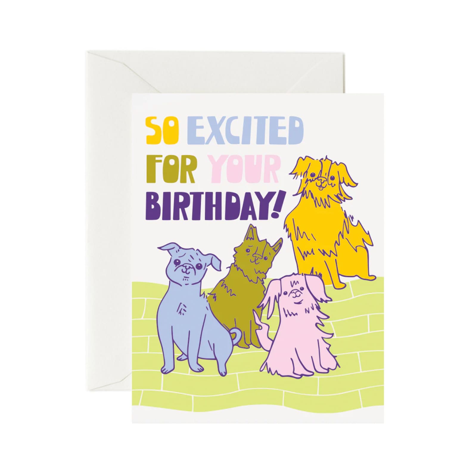 Birthday Card | So Excited For Your Birthday | The Good Twin