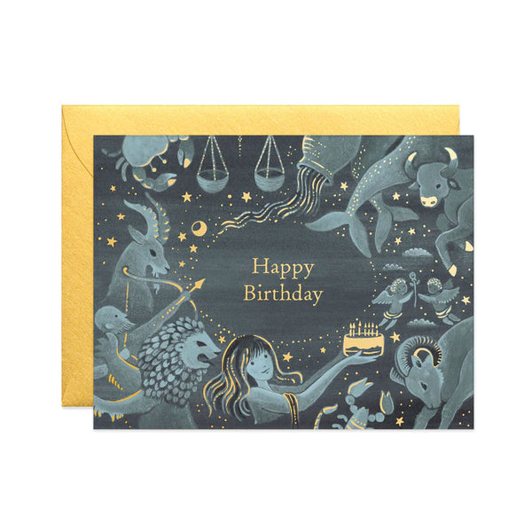 Birthday Card | Zodiac | Joojoo Paper
