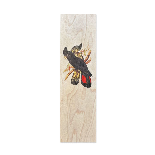Bookmark | Black Cockatoo | Woodhi