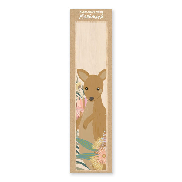 Bookmark | Australian Wood | Kangaroo | Aero Images