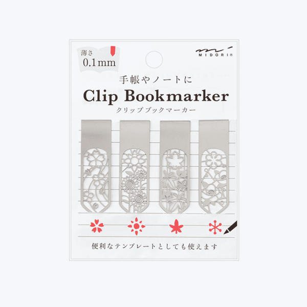 Clip Bookmarker | Flower | Midori
