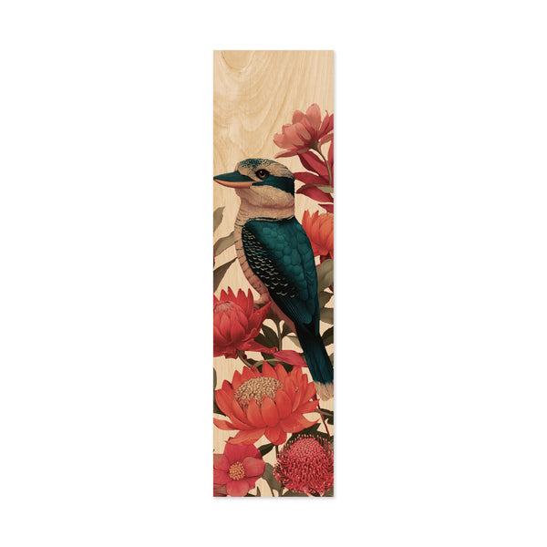 Bookmark | Kookaburra in Waratah | Woodhi
