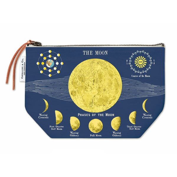 Pouch | Moon Chart | Cavallini & Co.