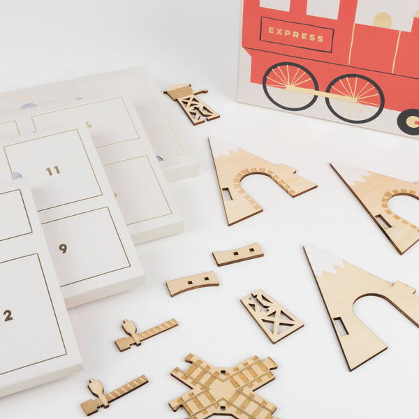 Advent Calendar | Wooden Train | Meri Meri