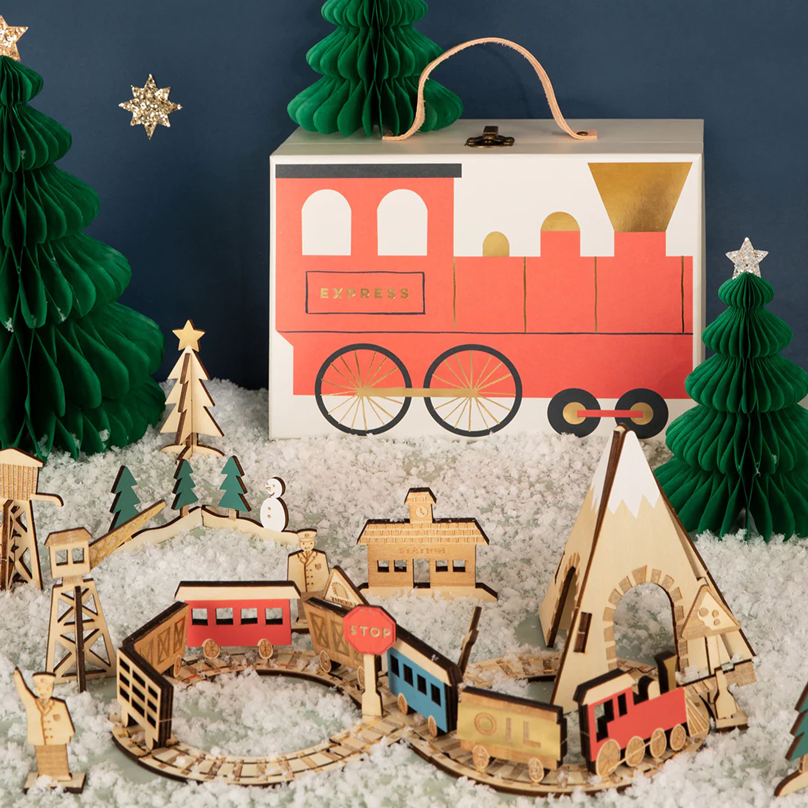 Advent Calendar | Wooden Train | Meri Meri
