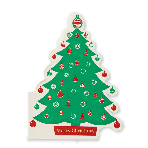 Christmas Card | Cut Out | Christmas Tree | Archivist