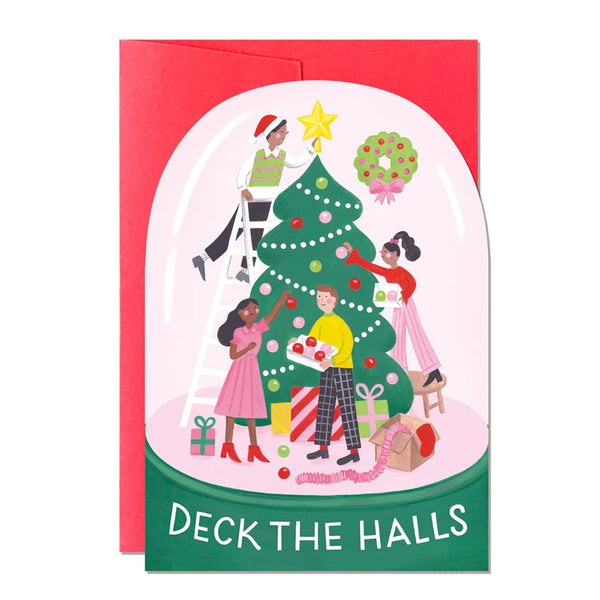 Christmas Card | Deck The Halls | Ricicle Cards