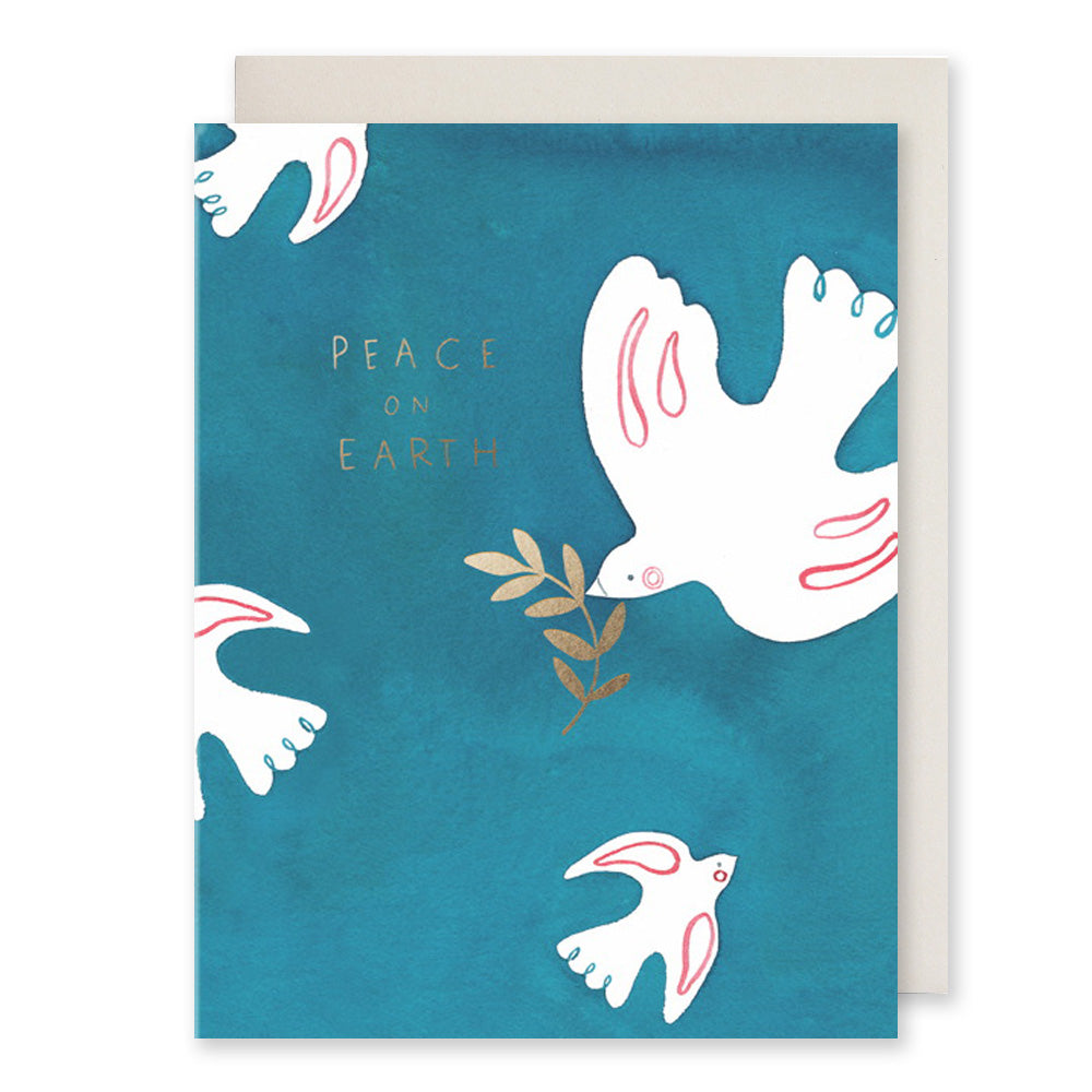Christmas Card | Peace Doves | E Frances Paper