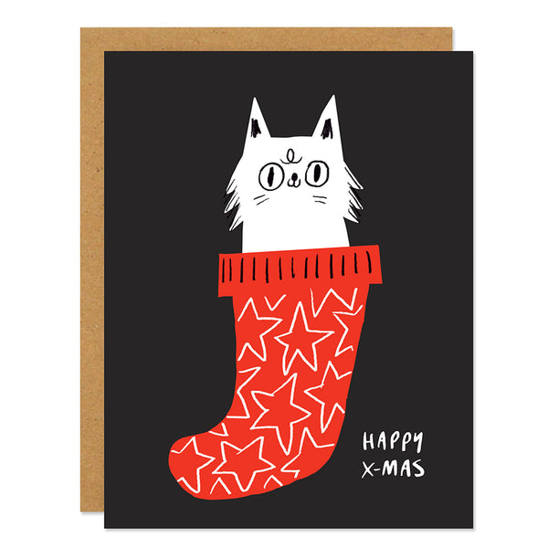 Christmas Card | Stocking | Badger & Burke