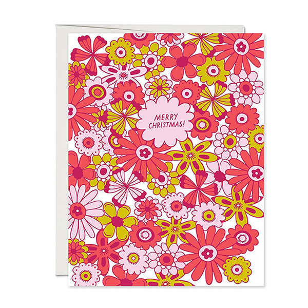 Christmas Card | Holiday Flowers | The Good Twin