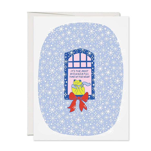 Christmas Card | Holiday Froggy | The Good Twin