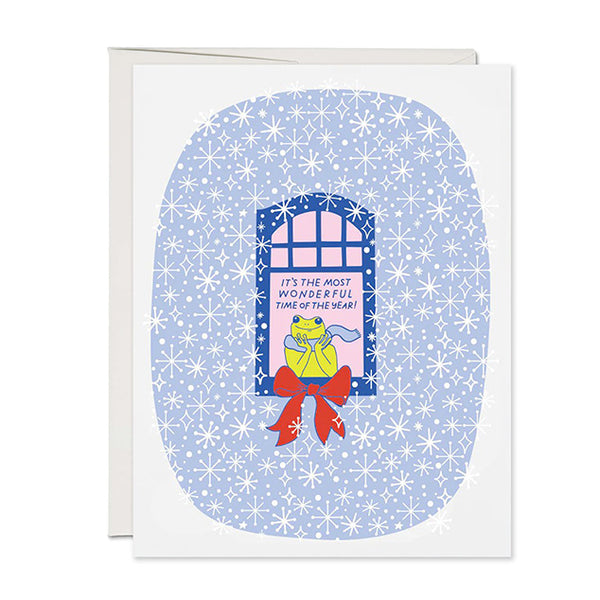 Christmas Card | Holiday Froggy | The Good Twin