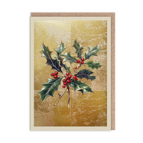 Christmas Card | Holly | Ohh Deer