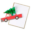 Christmas Card | Honeycomb Tree Car Card | Meri Meri