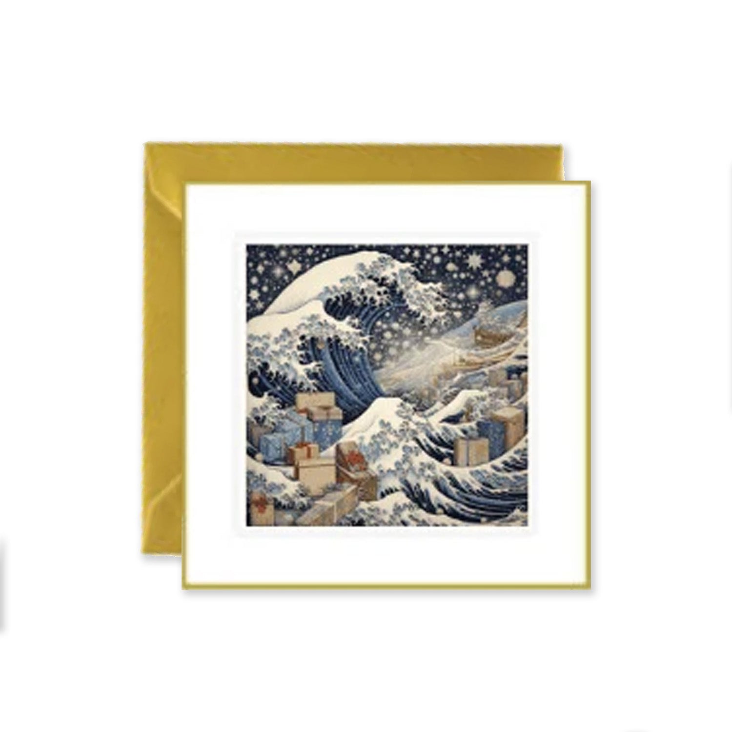 Christmas Card | Merry Christmas From Katsushika | Ikonink