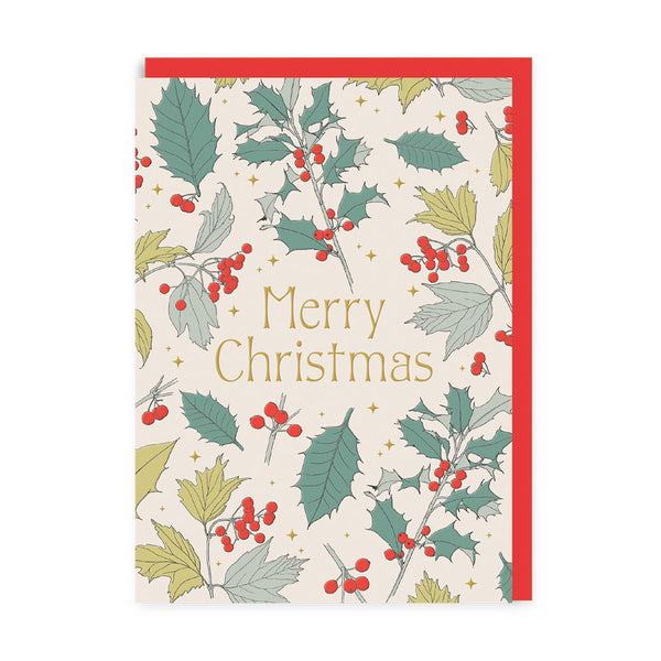 Christmas Card | Merry Christmas Holly | Ohh Deer