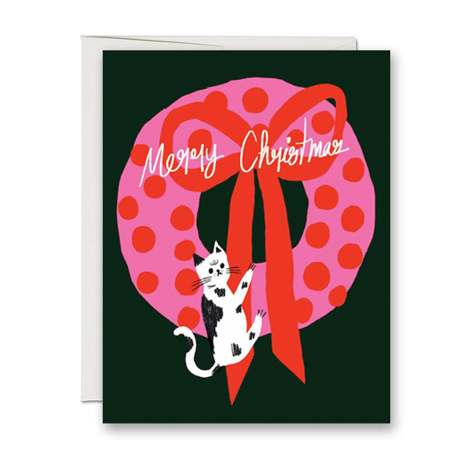 Christmas Card | Christmas Wreath | Badger & Burke