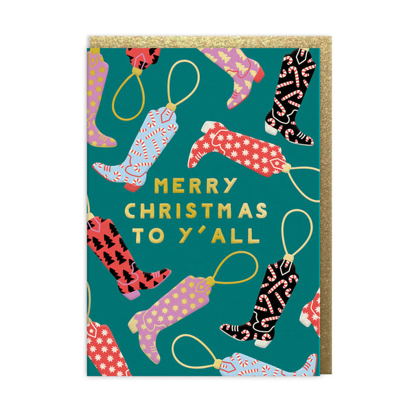 Christmas Card | Merry Christmas Y'all | Ohh Deer