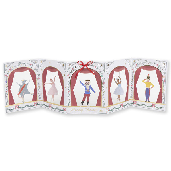 Christmas Card | Meri Meri X New York City Ballet Concertina | Meri Meri
