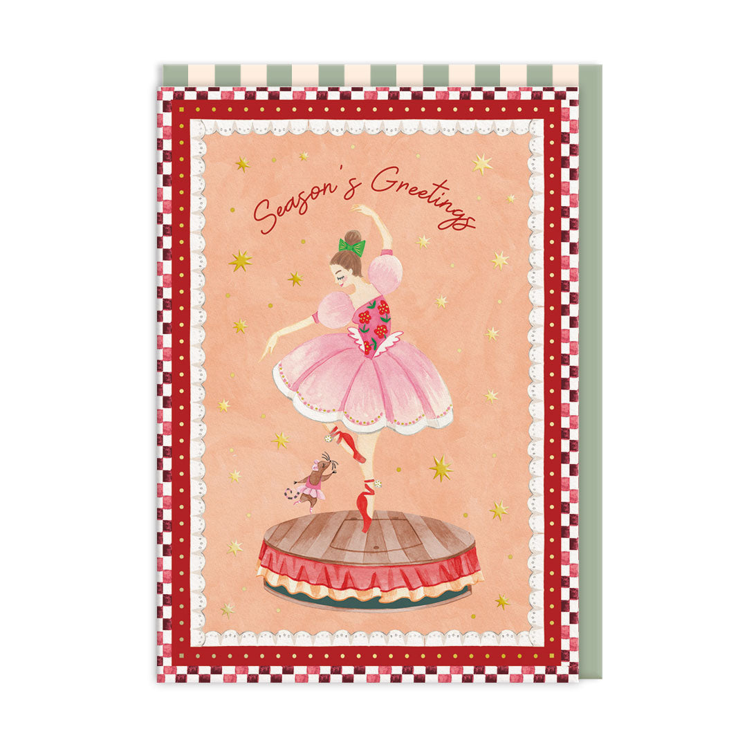 Christmas Card | Nutcracker Ballerina | Cath Kidston | Ohh Deer
