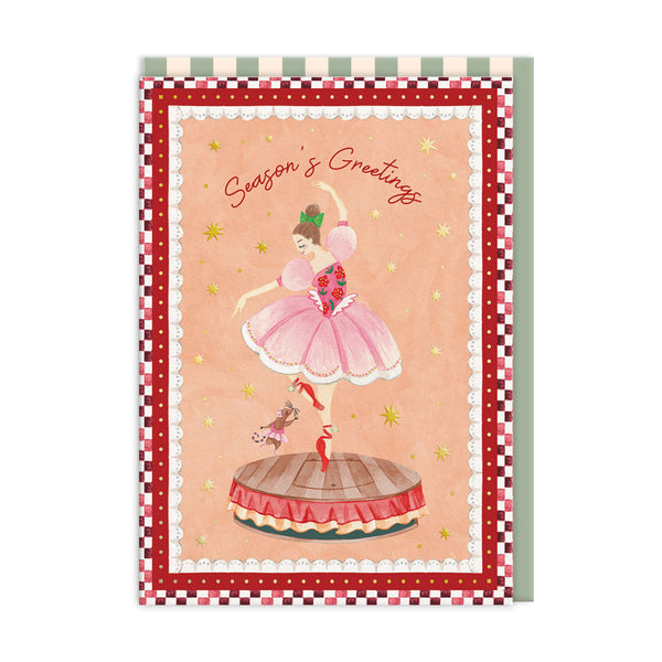 Christmas Card | Nutcracker Ballerina | Cath Kidston | Ohh Deer