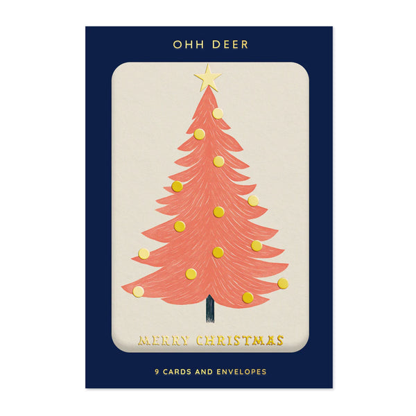 Christmas Card | Pack of 9 | Christmas Icons | Ohh Deer