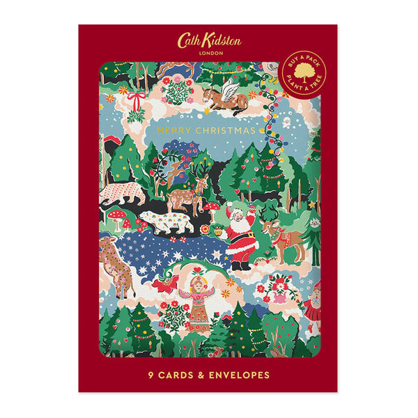Christmas Card | Pack of 9 | Christmas Legends | Cath Kidston | Ohh Deer