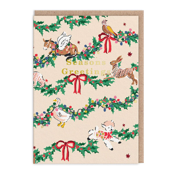 Christmas Card | Pack of 9 | Merry Christmas | Cath Kidston | Ohh Deer