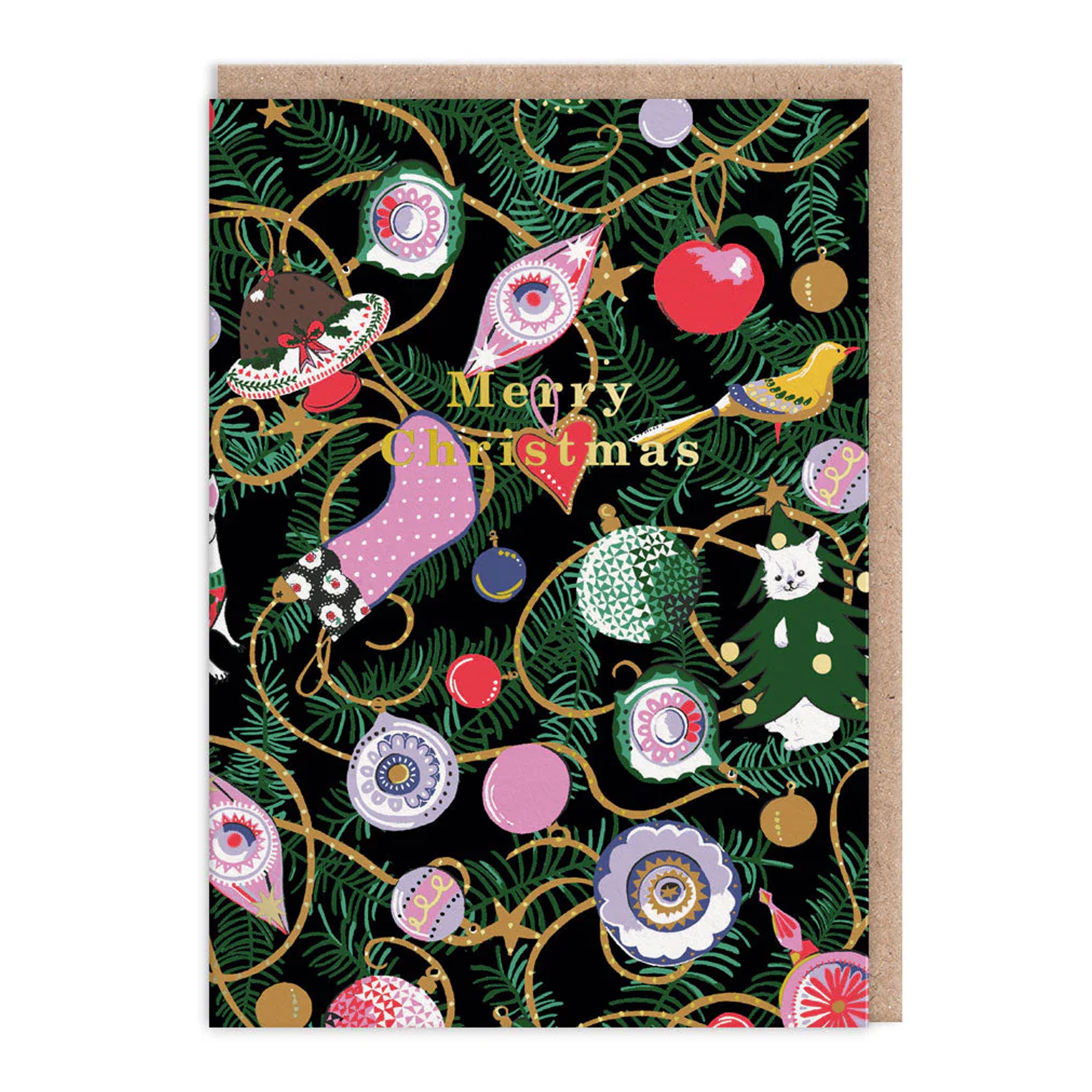 Christmas Card | Pack of 9 | Merry Christmas | Cath Kidston | Ohh Deer