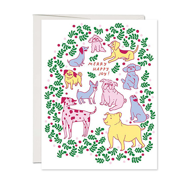 Christmas Card | Joy Dogs | The Good Twin