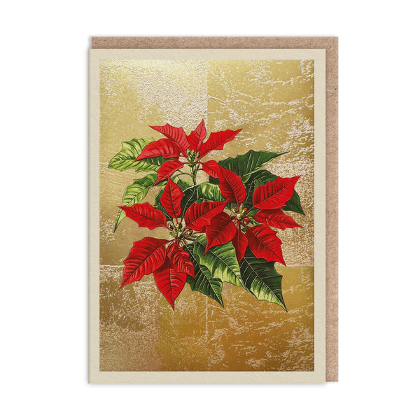 Christmas Card | Poinsettia | Ohh Deer