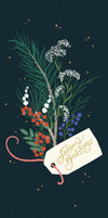 Christmas Card | 3D Pop up | Christmas Foliage | UWP Luxe