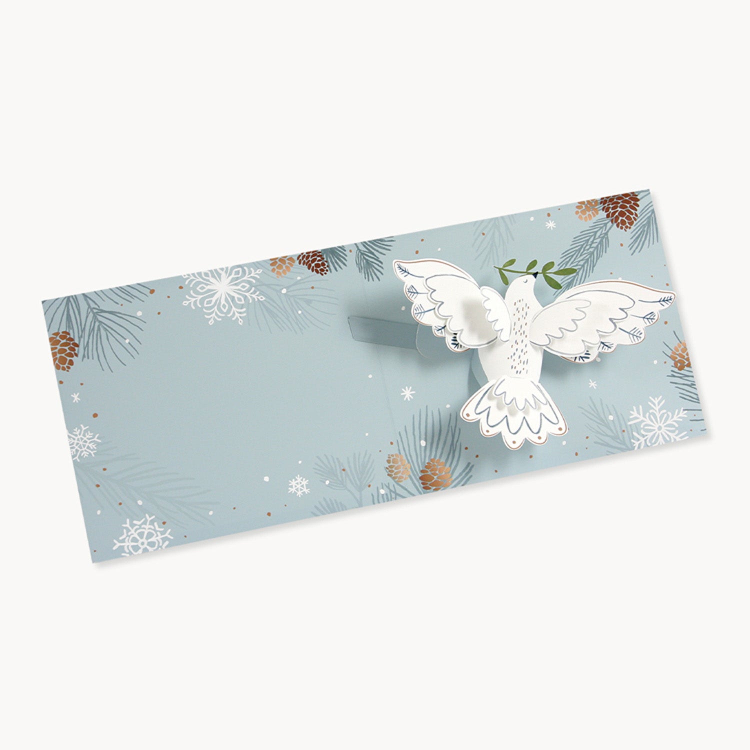 Christmas Card | 3D Pop up | Peace Dove | UWP Luxe