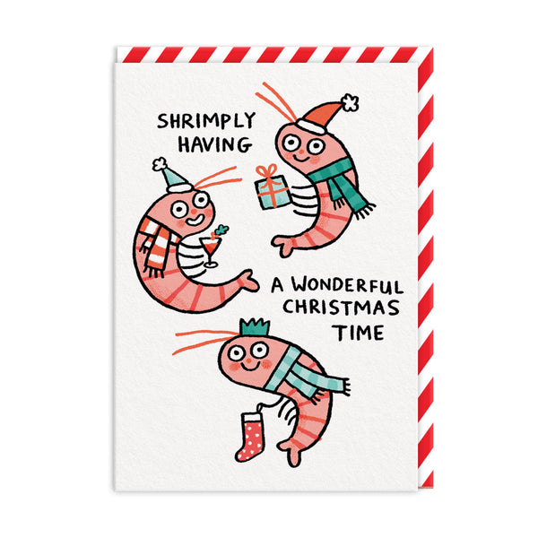 Christmas Card | Shrimply Wonderful Christmas | Ohh Deer