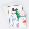 Christmas Card | Snowman Family Concertina | Meri Meri
