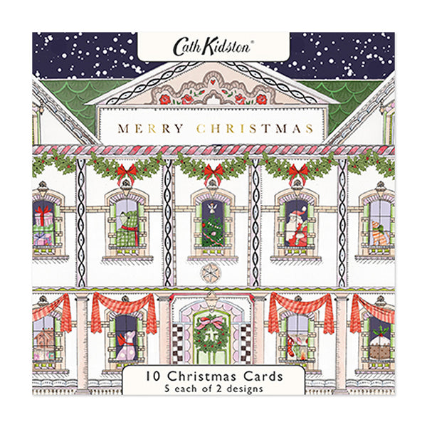 Christmas Card | Wallet of 10 | Decorations  | Cath Kidston | Ohh Deer