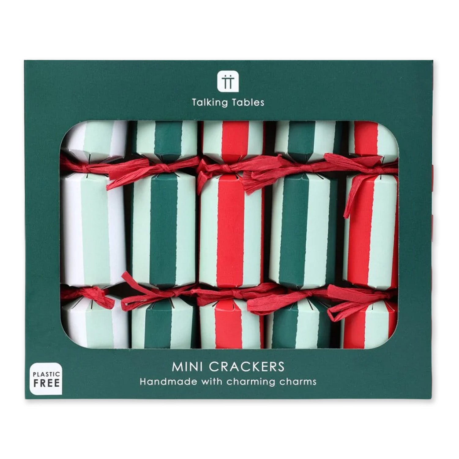 Christmas Crackers | Bon Noel | Mini 6 Inch | Set of 6 | Talking Tables