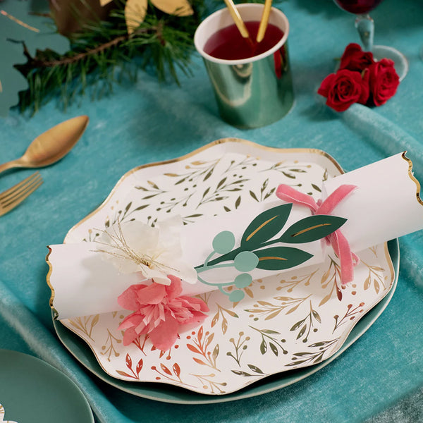 Christmas Crackers | Hazel Gardiner Large Flowers | Meri Meri