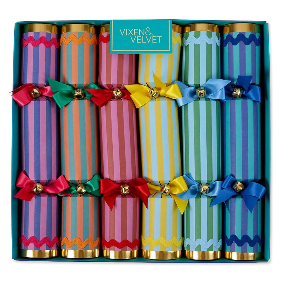 Christmas Crackers | La Dolce Vita | Mixed Stripes | Vixen & Velvet