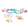 Christmas Crackers | Santa, Reindeer & Tree | Set of 6 | Meri Meri